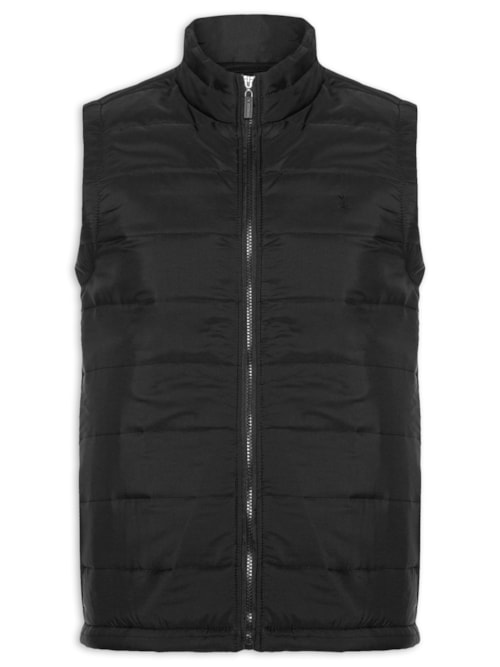 Colete Masculino Nylon Gomos - Preto Colete Masculino Nylon Gomos - Preto