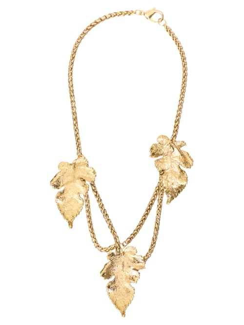 Colar Feminino Leafs I26 - Dourado Colar Feminino Leafs I26 - Dourado
