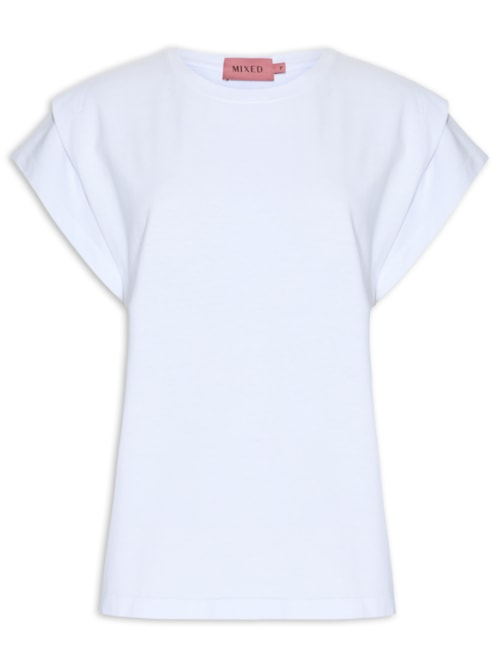 Camiseta Feminina Madri I26 - Branco Camiseta Feminina Madri I26 - Branco