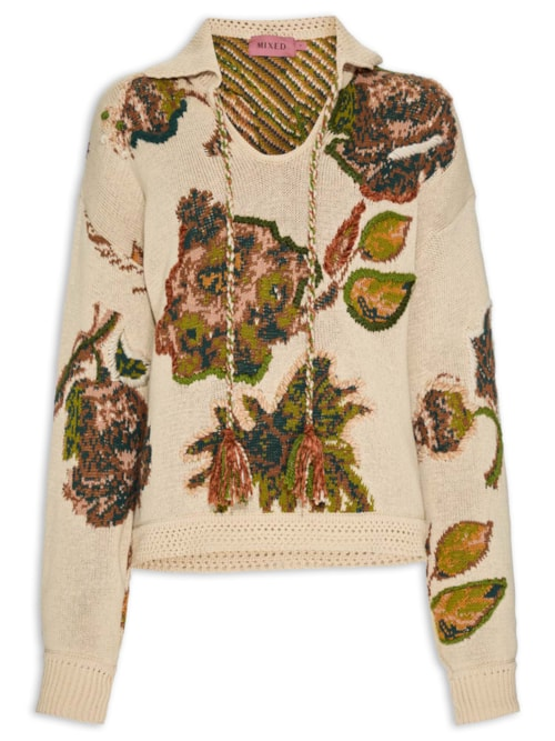 Casaco Feminino Tricot Constable I26 - Bege
