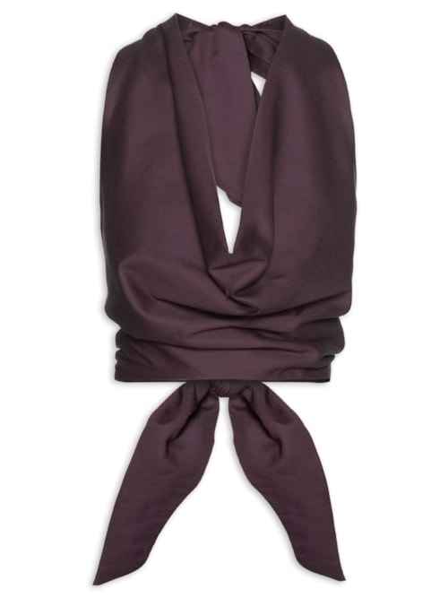 Blusa Feminina Degagê Papoula - Roxo Blusa Feminina Degagê Papoula - Roxo
