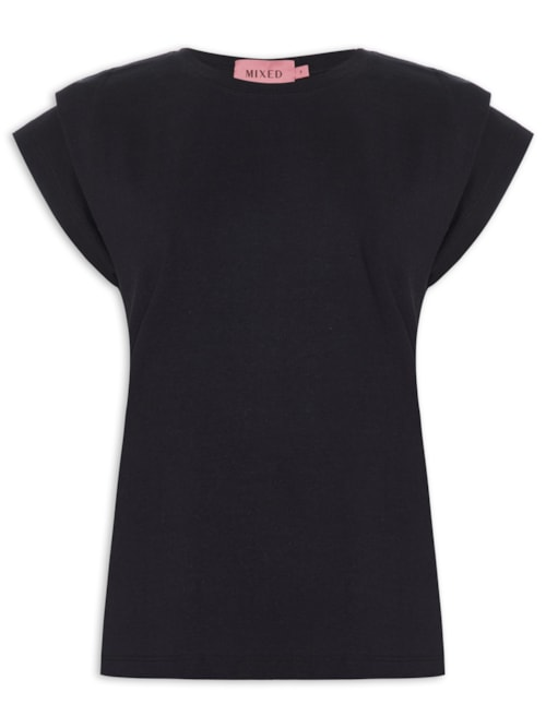Camiseta Feminina Madri I26 - Preto Camiseta Feminina Madri I26 - Preto