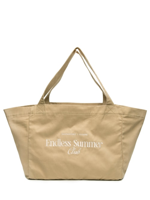 Bolsa Feminina Shopping Bag Endless Summer - Bege