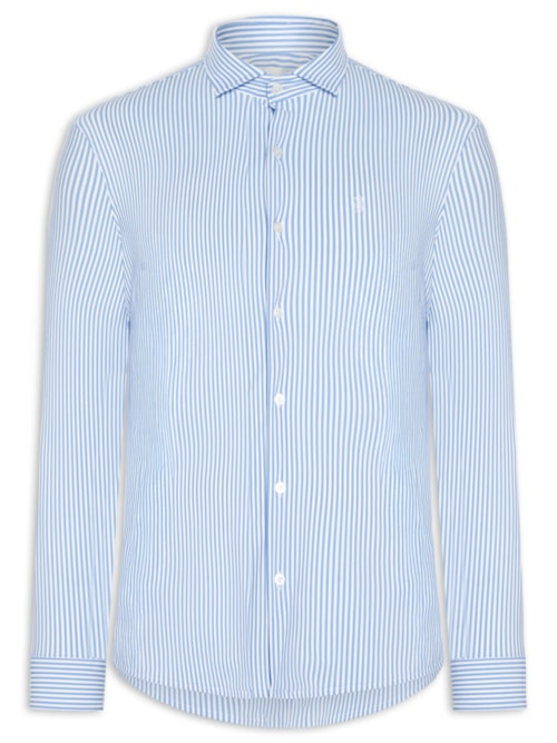 Camisa Masculina Power Poliamida Elastano Ft - Azul