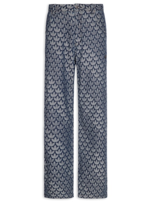 Calça Masculina Monogram Pt - Azul