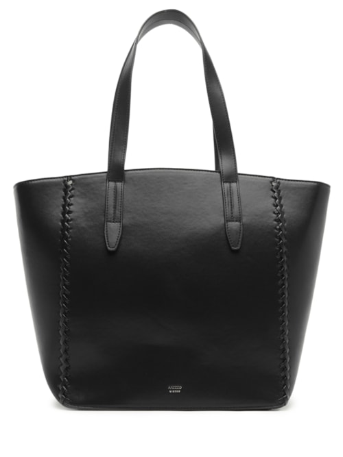 Bolsa Feminina Grande Eco Calf - Preto Bolsa Feminina Grande Eco Calf - Preto