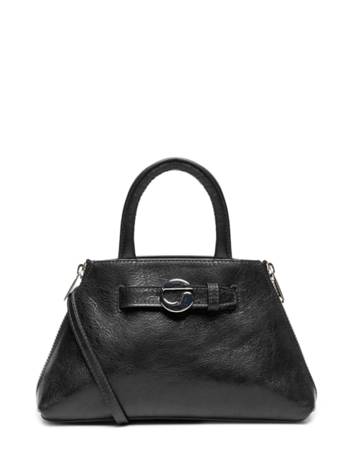 Bolsa Feminina Mini Data Bag - Preto Bolsa Feminina Mini Data Bag - Preto