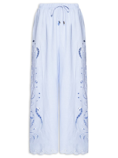Calça Feminina Richelieu Vida Marinha - Azul Calça Feminina Richelieu Vida Marinha - Azul