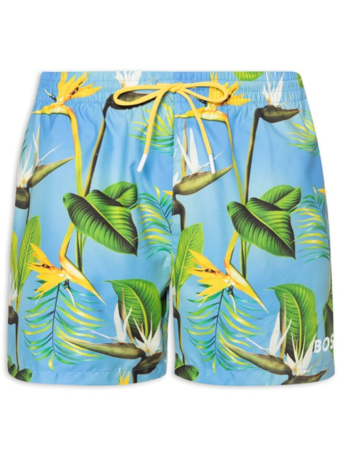 Shorts Masculino Swim Piranha - Azul