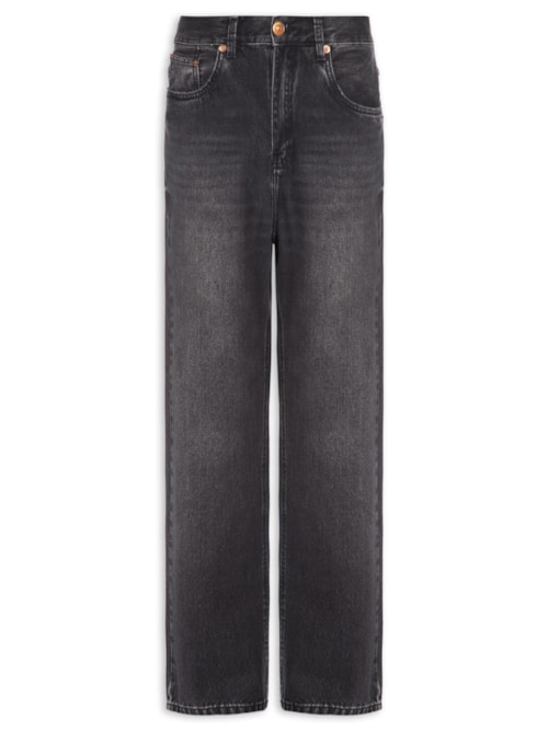 Calça Feminina Jeans Nipper Black - Preto
