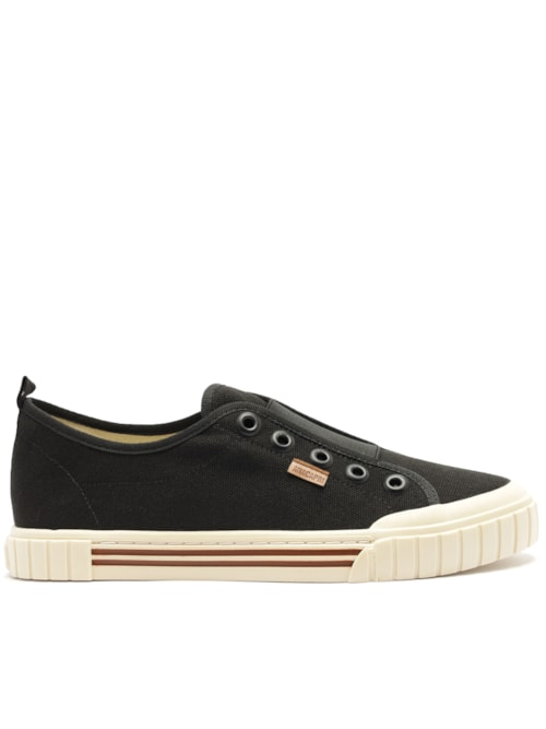 Tênis Feminino Slip On Alê - Preto