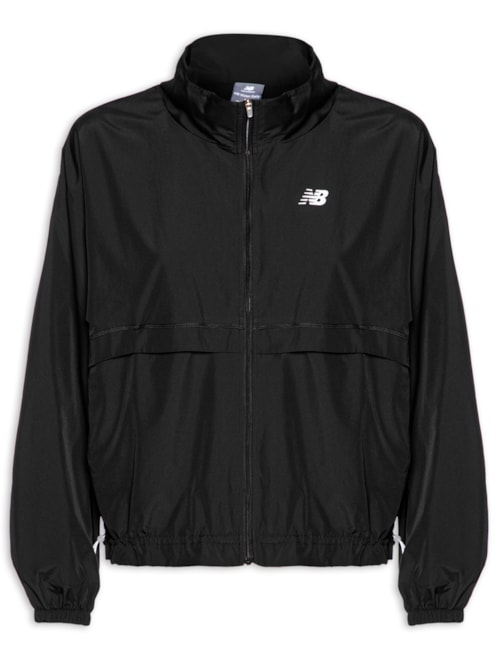 Jaqueta Feminina Trackside Woven - Preto