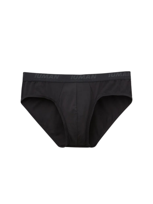 Cueca Slip Em Microfibra Com Logótipo - Preto Cueca Slip Em Microfibra Com Logótipo - Preto