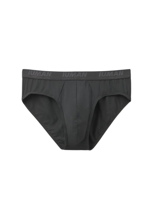 Cueca Slip Em Microfibra Com Logótipo - Cinza Cueca Slip Em Microfibra Com Logótipo - Cinza