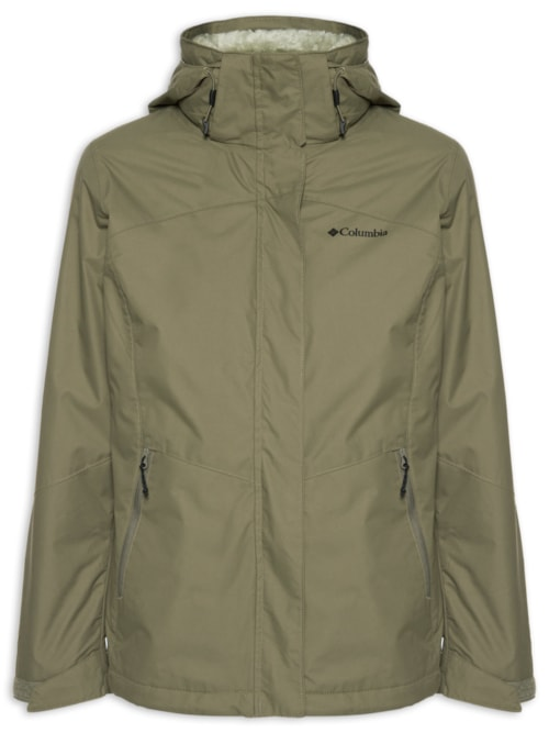 Jaqueta Feminina Bugaboo III Fleece Interchange - Verde Jaqueta Feminina Bugaboo III Fleece Interchange - Verde