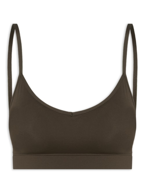 Top Feminino - Marrom