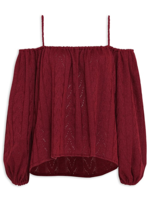 Blusa Feminina Victoria - Vermelho Blusa Feminina Victoria - Vermelho