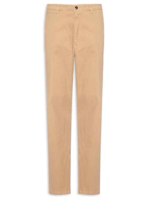 Calça Masculina Reta Chino - Bege