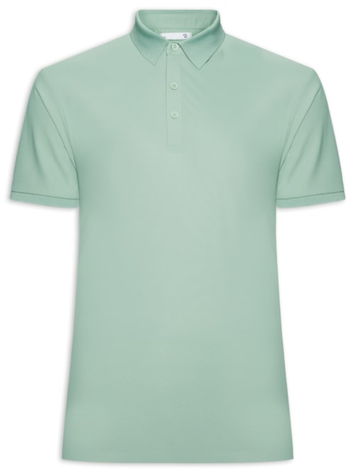 Polo Masculina Toque Gelado Sem Costura - Verde Polo Masculina Toque Gelado Sem Costura - Verde