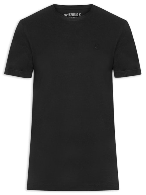 Camiseta Masculina Festival Studio - Preto Camiseta Masculina Festival Studio - Preto