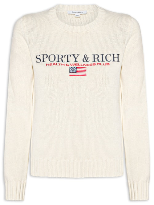 Suéter Feminino Nautical Knitted - Off White Suéter Feminino Nautical Knitted - Off White