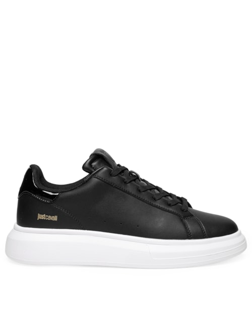 Tênis Masculino JC Genuine Leather Casual - Preto Tênis Masculino JC Genuine Leather Casual - Preto