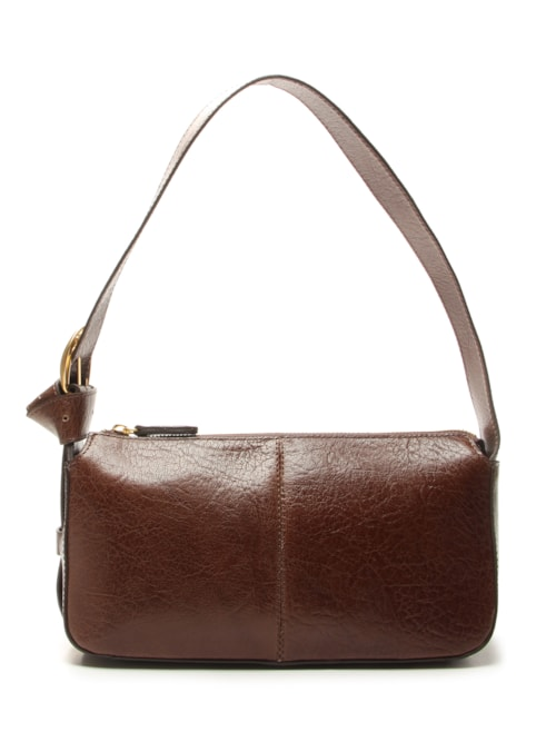 Bolsa Feminina Shoulder Nathalie Pequena - Marrom Bolsa Feminina Shoulder Nathalie Pequena - Marrom