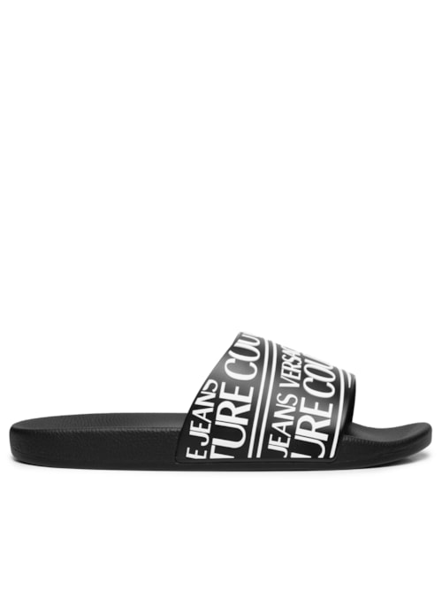 Chinelo Masculino Vjc Fondo Slide Logo Stp - Preto Chinelo Masculino Vjc Fondo Slide Logo Stp - Preto