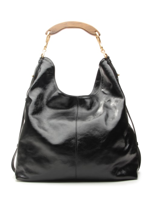 Bolsa Feminina Hobo Evelin Grande - Preto Bolsa Feminina Hobo Evelin Grande - Preto