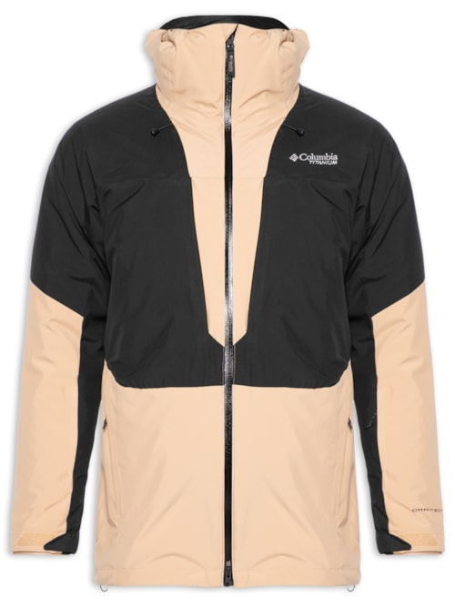 Jaqueta Masculina Winter District II Interchange Com Capuz - Bege Jaqueta Masculina Winter District II Interchange Com Capuz - Bege