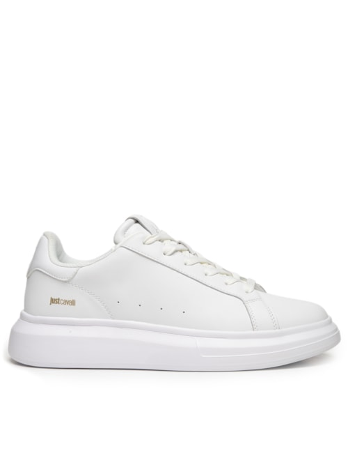 Tênis Masculino Genuine Leather Casual - Branco Tênis Masculino Genuine Leather Casual - Branco