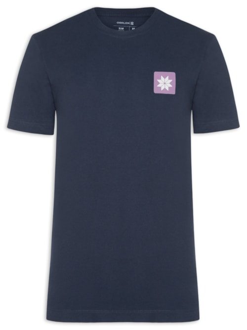 Camiseta Masculina Vintage Snow Icon - Azul Camiseta Masculina Vintage Snow Icon - Azul