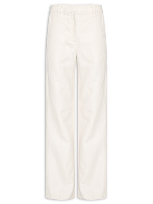 Calça Feminina Cotton Linen - Off White
