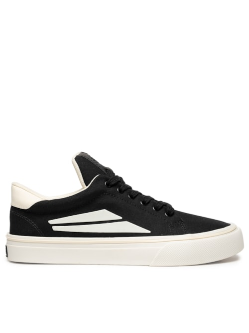 Tênis Masculino Redley Id Lona + Laminado Sintetico - Preto Tênis Masculino Redley Id Lona + Laminado Sintetico - Preto