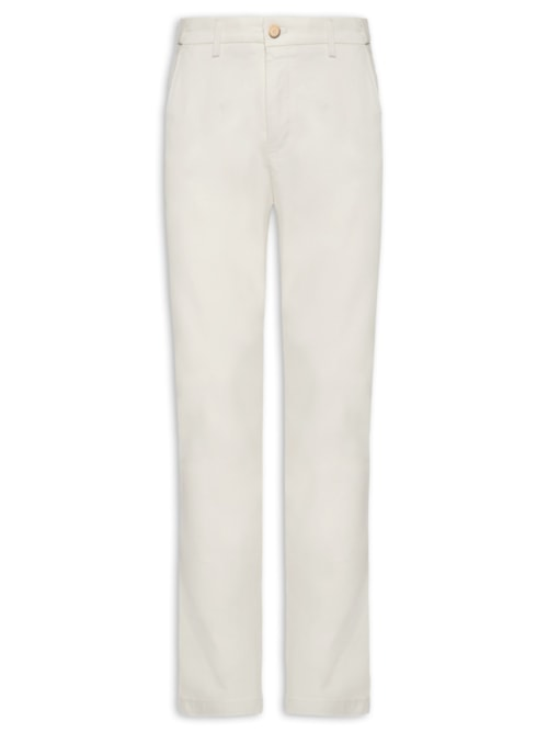 Calça Masculina Flexsense Reta - Bege