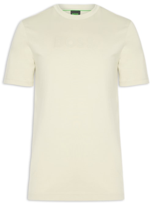 Camiseta Masculina Crew Neck TS-Logo - Bege Camiseta Masculina Crew Neck TS-Logo - Bege