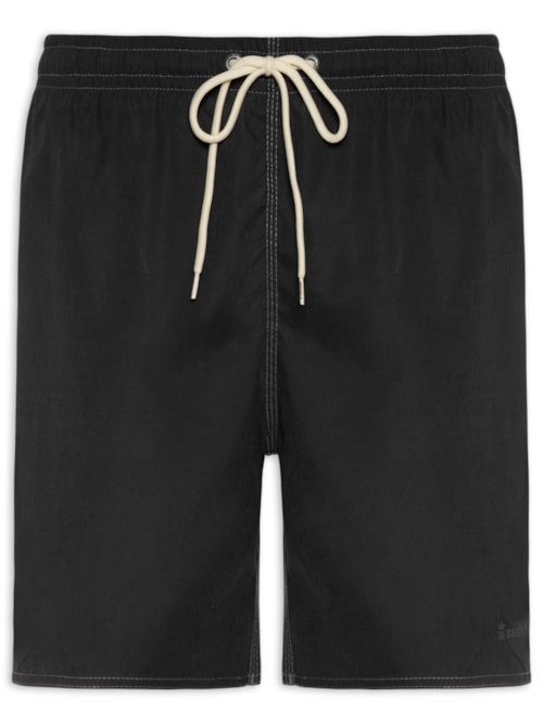 Shorts Masculino Praia Stoned Peach Touch - Preto Shorts Masculino Praia Stoned Peach Touch - Preto
