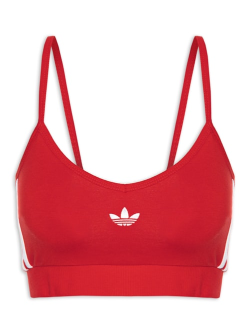 Top Feminino 3S Bralette - Vermelho Top Feminino 3S Bralette - Vermelho