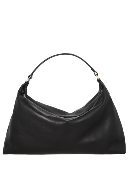 Bolsa Feminina Média Couro Campero - Preto