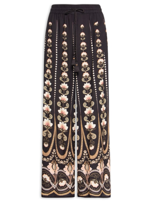 Calça Feminina Pantalona Nikita - Preto