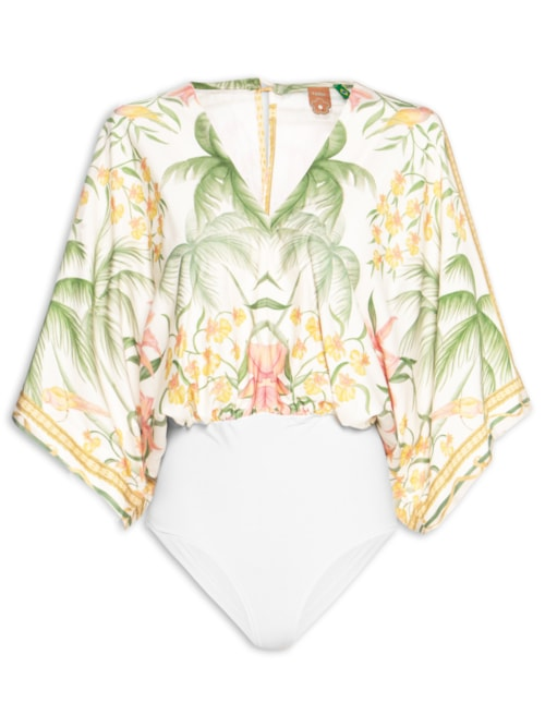 Body Feminino Capri 2 - Off White Body Feminino Capri 2 - Off White