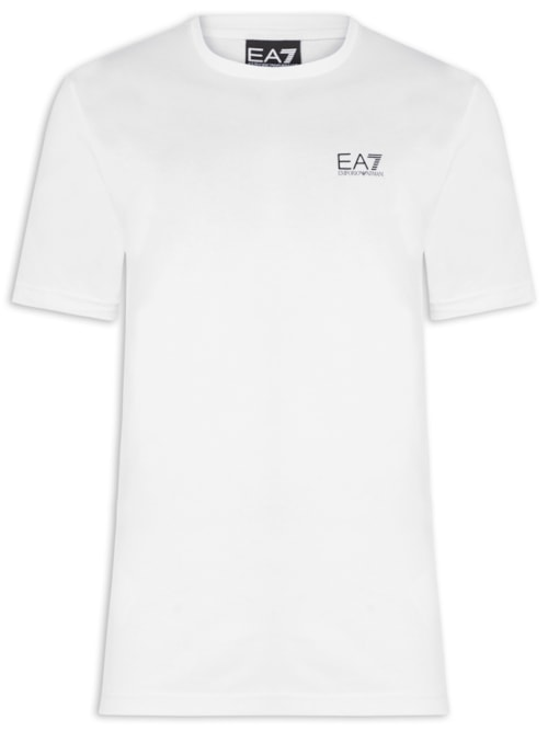 Camiseta Masculina Train Logo - Branco