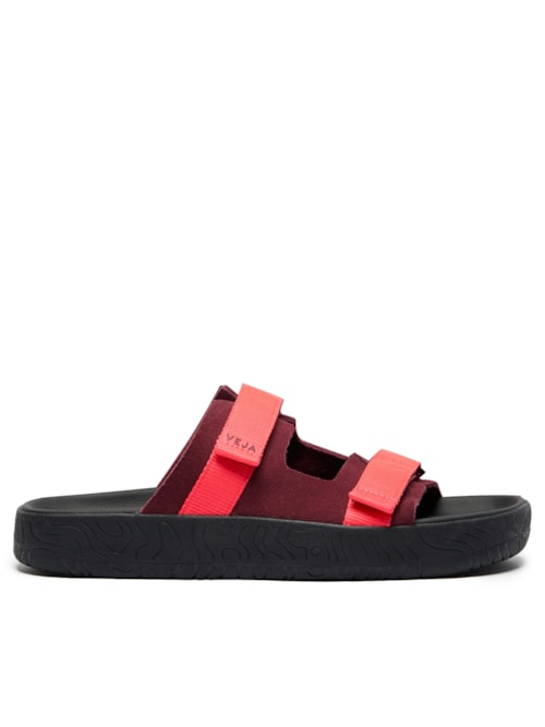 Sandália Feminina Papete Arpoador Suede - Preto
