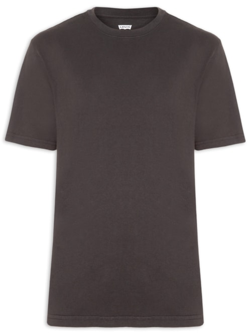 Camiseta Masculina Boxy Preto Camiseta Masculina Boxy Preto