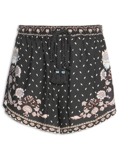 Short Feminino Daniela - Preto