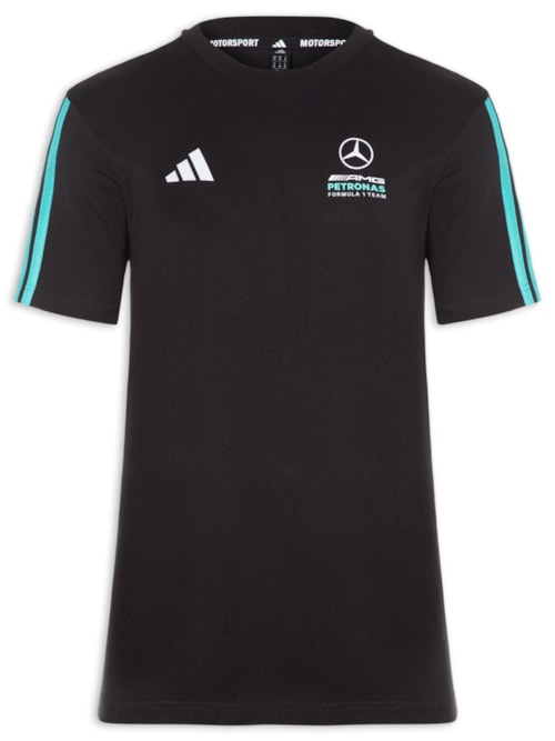 Camiseta Masculina Mercedes Petronas - Preto Camiseta Masculina Mercedes Petronas - Preto
