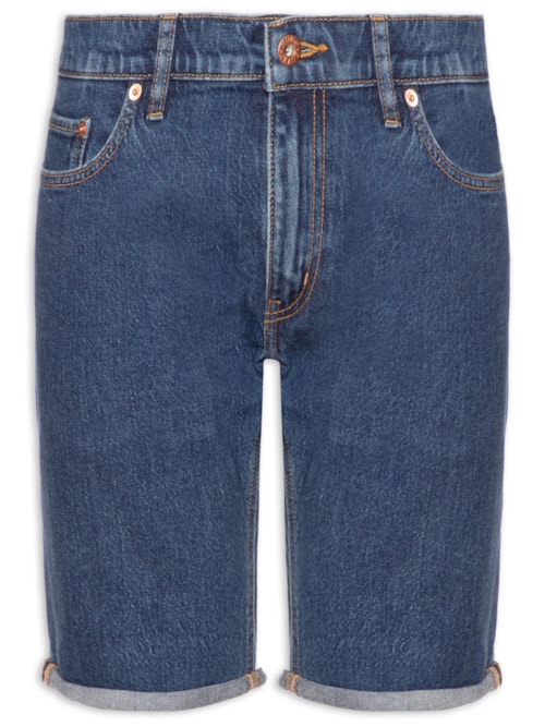 Shorts Masculino Jeans - Ash/S - Azul Shorts Masculino Jeans - Ash/S - Azul
