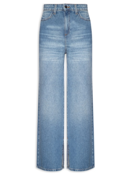 Calça Feminina Pantalona Thaline - Azul