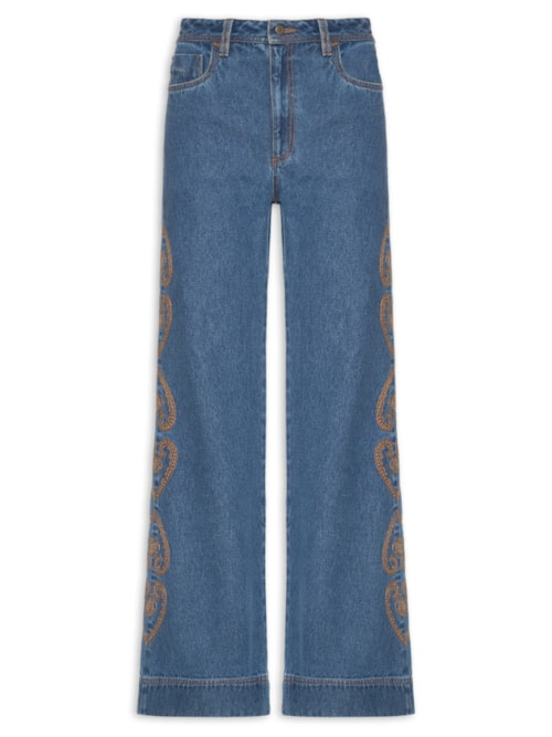 Calça Jeans Feminina Carter - Azul