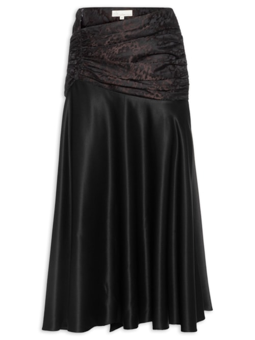 Saia Jacq Felini Aria - Preto